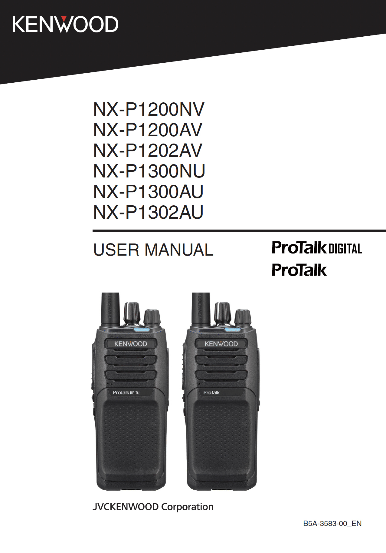 ProTalk NX User Manual