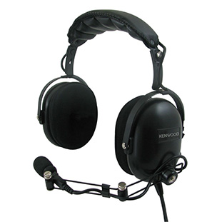 KHS-10D-OH - Over-the-Head Headset with Noise-Canceling Boom Mic