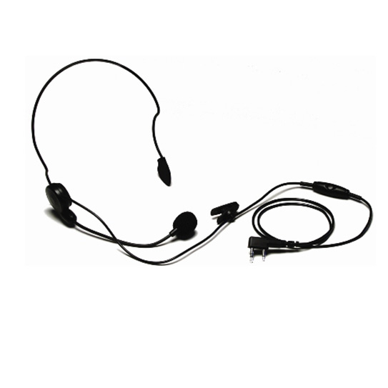 KHS-22 - Behind the Head Headset-Boom Mic