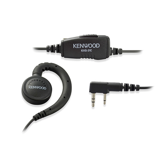 KHS-31C - C-Ring PTT Ear Hanger Headset